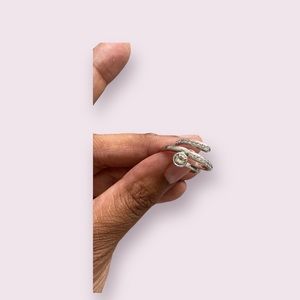 Swarovski Sliver Ring Set